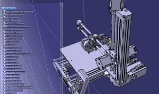 3d打印机z轴不均匀 3d打印机图纸