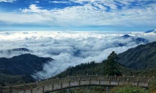 西岭雪山半山腰海拔